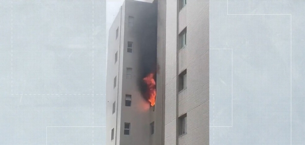Incêndio atinge apartamento em condomínio de luxo em São Luís