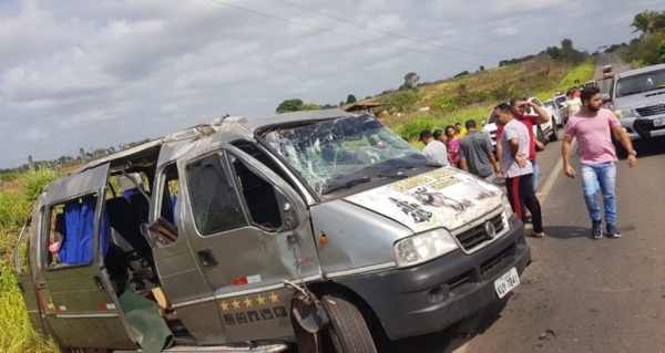 FIM DE SEMANA - Acidentes em rodovias no Maranhão deixam 11 feridos e uma pessoa morta