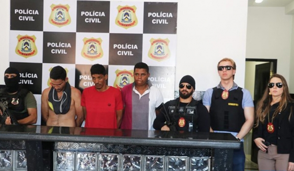 Suspeitos de assaltos a banco no Tocantins são presos em Imperatriz