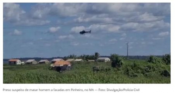 Preso suspeito de matar homem a facadas em Pinheiro, no MA