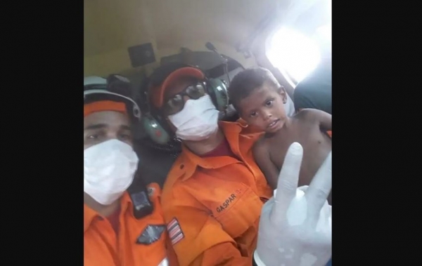 FINAL FELIZ - Menino desaparecido é encontrado em mata fechada