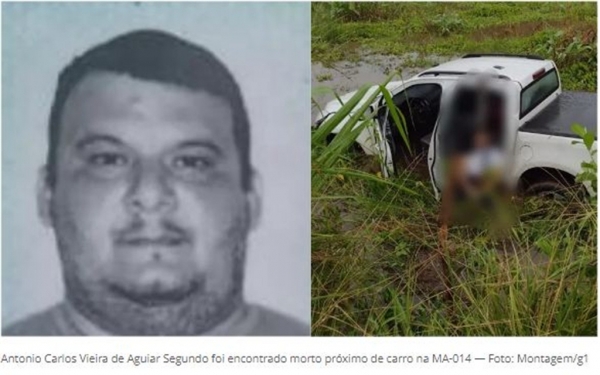 Médico é encontrado morto próximo a carro em lago na MA-014