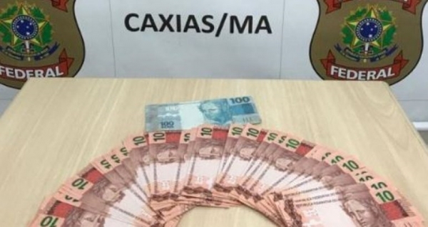 MARANHÃO - Homem é preso com mais de R$ 1.100 em notas falsas