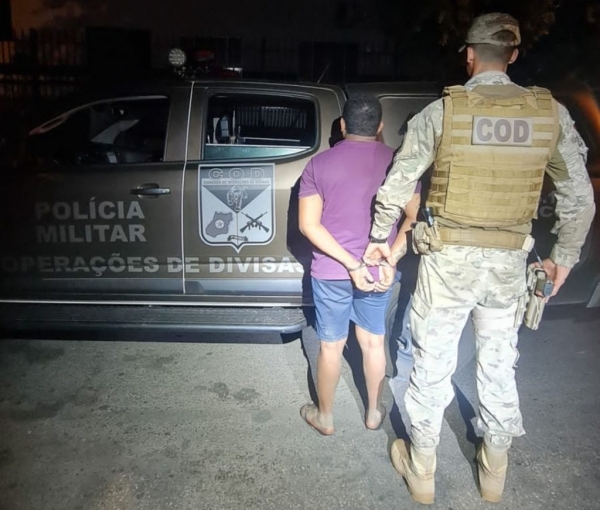 COM A COLABORAÇÃO DA ALI DO 26° BPM, COD/GOIÁS PRENDE UM DOS CRIMINOSOS MAIS PROCURADOS DO MARANHÃO