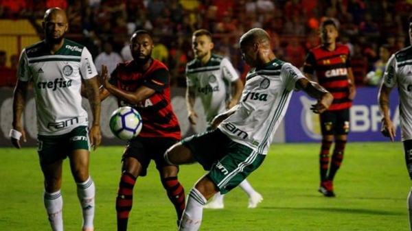 Palmeiras vence o Sport na Ilha do Retiro e assume a vice-liderança do Brasileirão