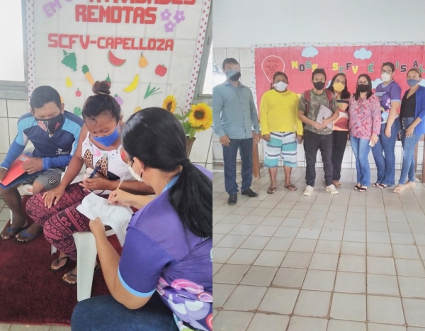 SEMAS INICIA PESQUISA SOBRE POPULAÇÃO INDÍGENA VENEZUELANA EM AÇAILÂNDIA.