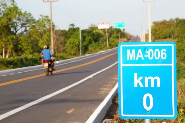 Governador em exercício, Carlos Brandão, vistoria obras em Grajaú nesta sexta-feira (6)