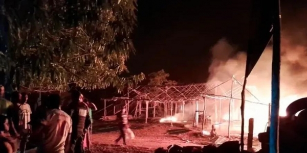 INCÊNDIO EM ACAMPAMENTO DO MST DEIXA 9 MORTOS, NO SUL DO PARÁ