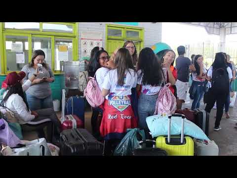 AÇAILÂNDIA ESPORTE – Alunos embarcaram para São Luís para representar Açailândia nos JEMs- Jogos Escolares Maranhense.