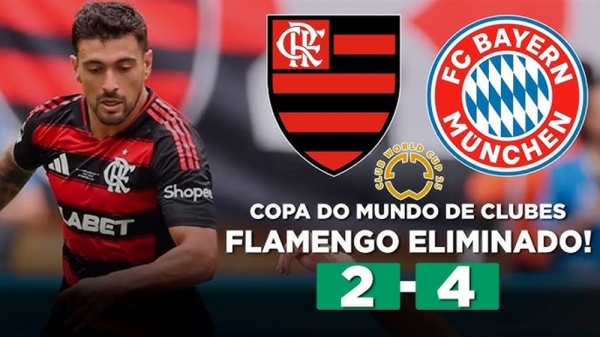 FLAMENGO TEM 10 MINUTOS DE TERROR, REAGE, MAS É ELIMINADO PELO BAYERN
