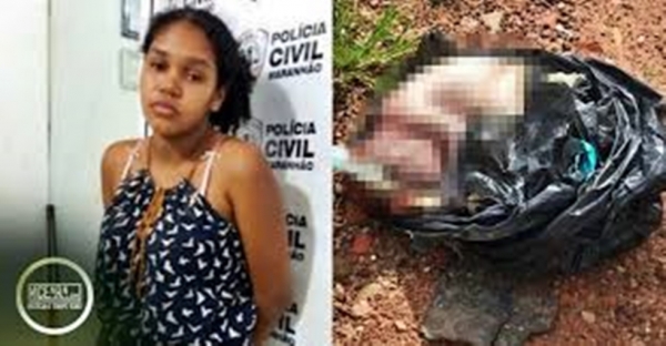 MARANHÃO - Mãe, de 20 anos, é presa suspeita de esquartejar filho de três meses