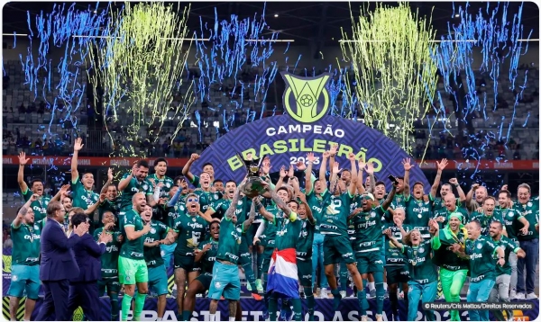 PALMEIRAS CONQUISTA O 12º CAMPEONATO BRASILEIRO DE SUA HISTÓRIA