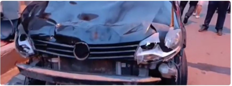 MOTORISTA BÊBADO ATROPELA GRUPO DE FIÉIS EM FRENTE A IGREJA EM IMPERATRIZ