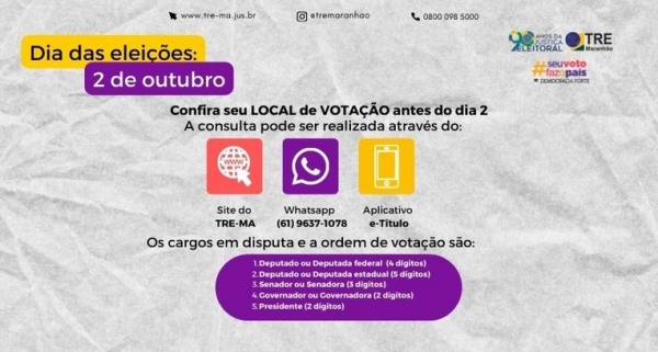  Saiba como consultar o local de votação nas eleições 2022