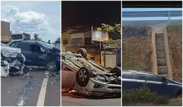 FIM DE SEMANA MARCADO POR ACIDENTES EM IMPERATRIZ