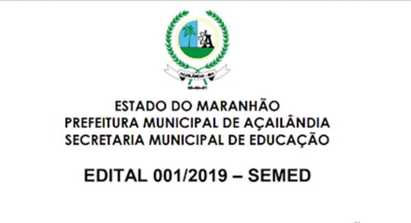 Processo Seletivo da prefeitura de Açailândia