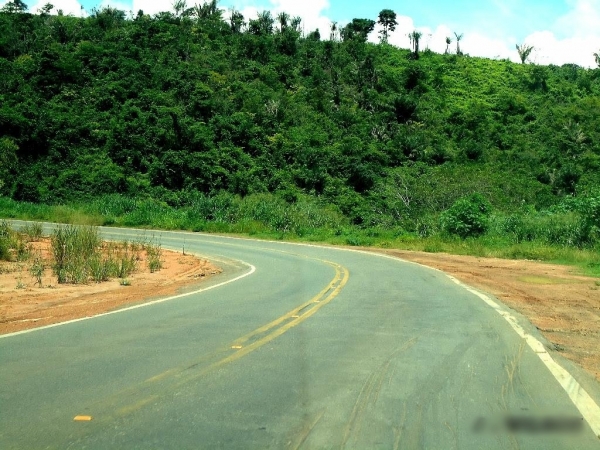 Caminhão carregado de gêneros alimentícios é assaltado na BR-222 em Açailândia e motorista e ajudante são ameaçados de morte por bandidos.