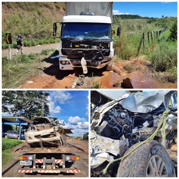 MARANHÃO - Colisão frontal deixa um ferido grave na BR-222