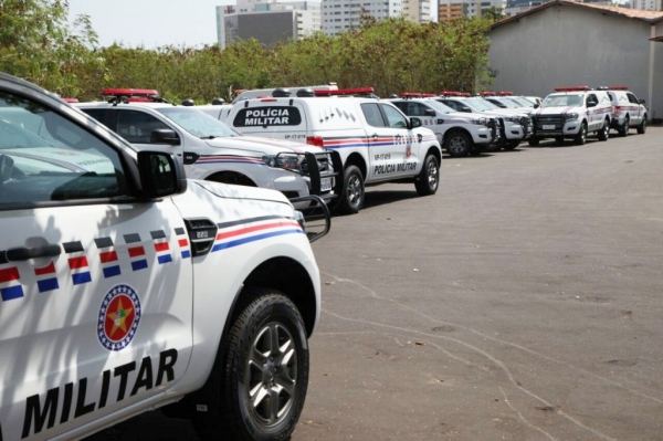 51 novas viaturas serão entregues à Polícia nesta segunda-feira (4)