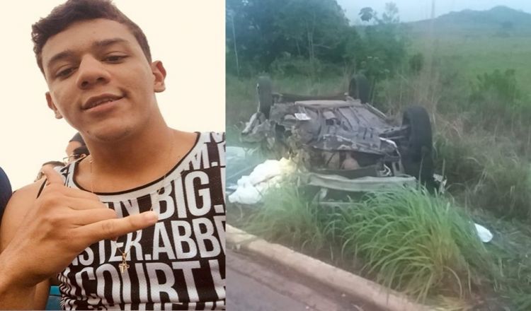 CIDELÂNDIA - Universitário de 19 anos morre após colisão frontal na BR 010
