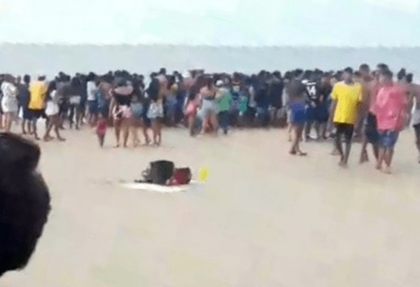 Bombeiros registram dois afogamentos na praia do Calhau, em São Luís