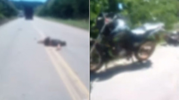 CASAL MORRE APÓS COLIDIR COM A MOTOCICLETA CONTRA CAMINHÃO NA MA-020