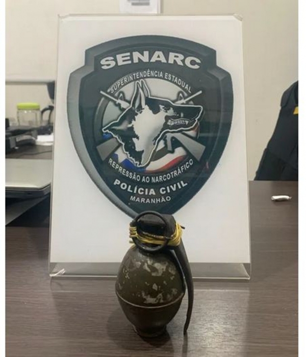 Homem é preso em posse de uma granada no bairro Monte Castelo, em São Luís