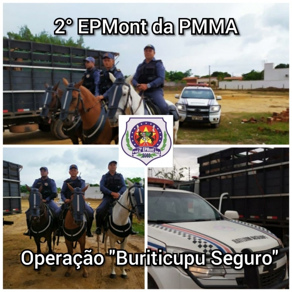  BURITICUPU SEGURO: 30° BPM FAZ BALANÇO E DIVULGA RESULTADOS DA 1° FASE DA OPERAÇÃO.