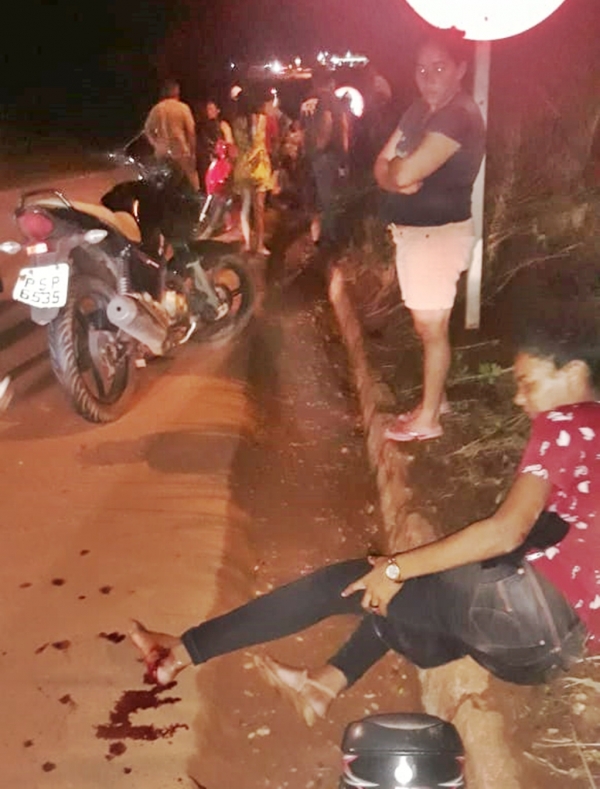 AÇAILÂNDIA – Acidente grave na BR - 222 deixa três pessoas feridas