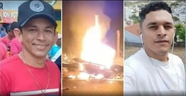 Motocicletas pegam fogo e pilotos morrem após colisão na MA-026