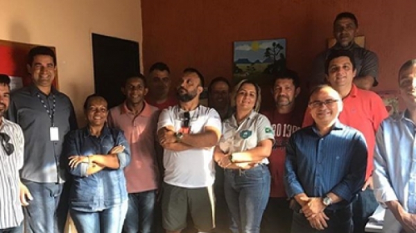 AÇAILÂNDIA - SINCONTUR participa reunião da Instância de Governança Polo Turístico Chapada da Mesas e lançamento do “IATE PIPES”