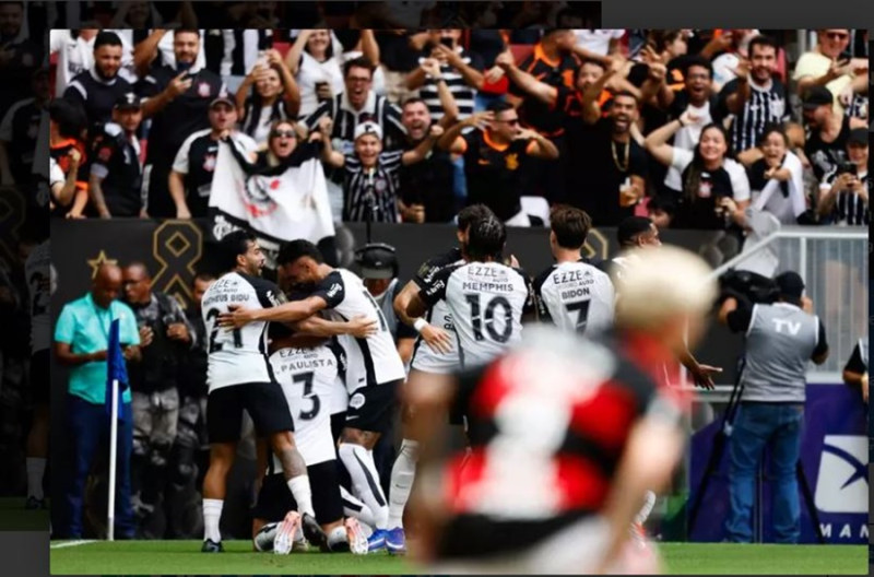 CORINTHIANS BATE O FLAMENGO NA DECISÃO E É CAMPEÃO DA SUPERCOPA DO BRASIL