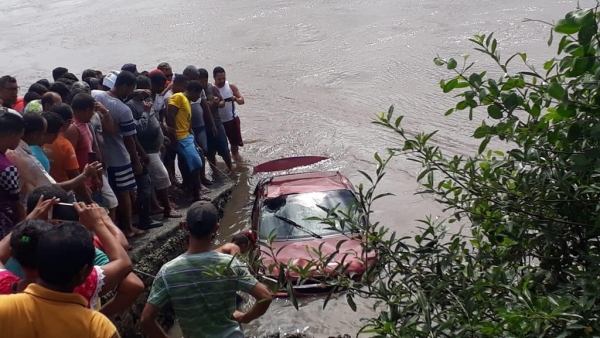 Veículo cai em rio e deixa uma pessoa morta no Maranhão
