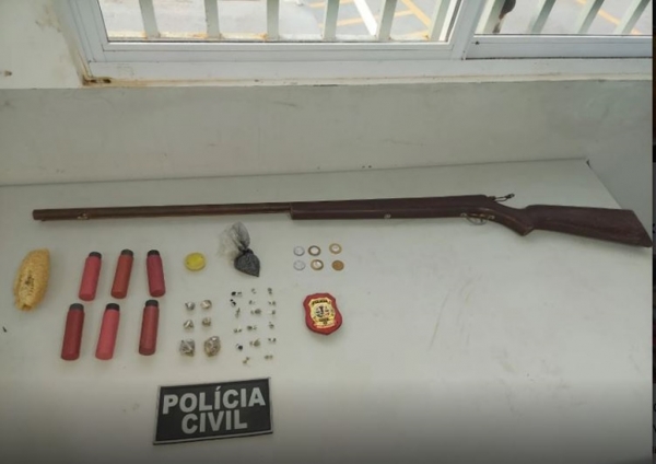 IDOSO CADEIRANTE É PRESO POR TRÁFICO DE DROGAS NO MARANHÃO