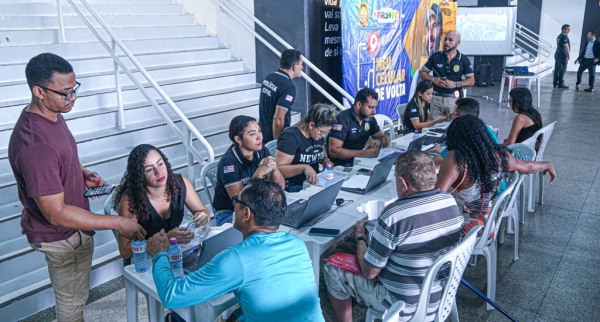 MAIS UMA ETAPA DO PROGRAMA MEU CELULAR DE VOLTA É REALIZADA EM SÃO LUÍS