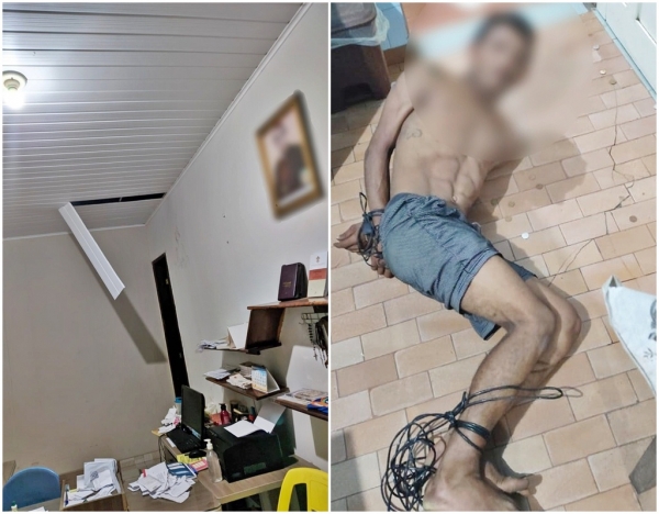 Criminoso é amarrado por padre após impedir assalto em casa paroquial no Maranhão