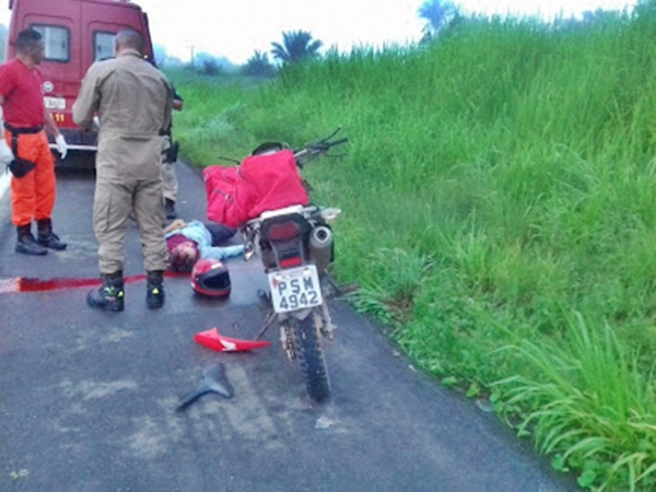 Motociclista morre ao colidir com animal na BR-222