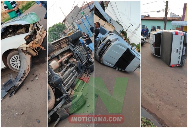 AÇAILÂNDIA: QUATRO ACIDENTES SÃO REGISTRADOS NA TERÇA-FEIRA NO PERÍMETRO URBANO DA CIDADE