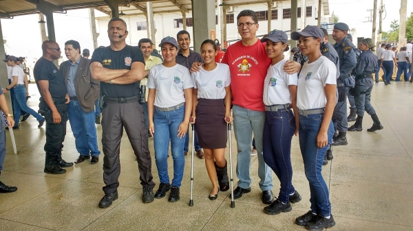 Mais de 300 policiais se preparam para reforçar o efetivo da segurança