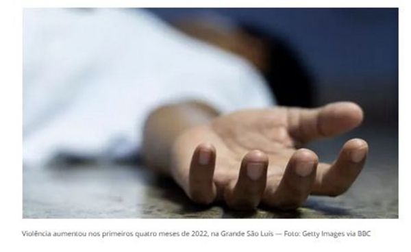 Grande São Luís registra alta de homicídios em 2022