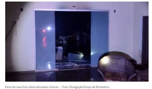 Mãe é atingida pelas chamas para salvar filhos durante incêndio em Imperatriz