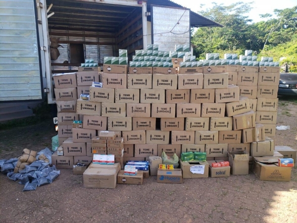 MARANHÃO - Homem é preso com mais de 1,8 mil munições e medicamentos ilegais em Pedreiras