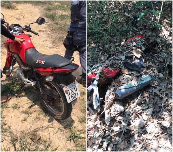 AÇAILÂNDIA – Polícia Militar recupera moto roubada 