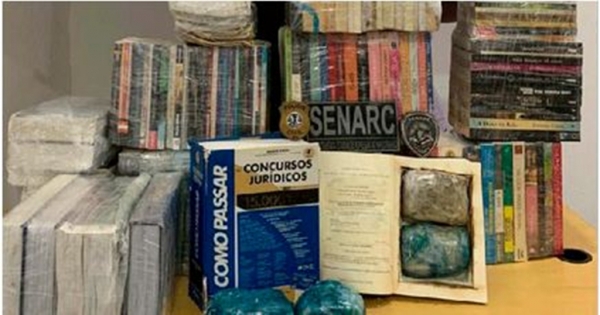 Quatro pessoas são presas suspeitas de envolvimento com remessa de drogas apreendida dentro de livros em São Luís