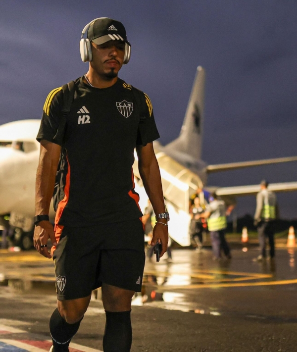 ATLÉTICO MINEIRO DESEMBARCA EM IMPERATRIZ ANTES DE CONFRONTO PELA COPA DO BRASIL NO TO