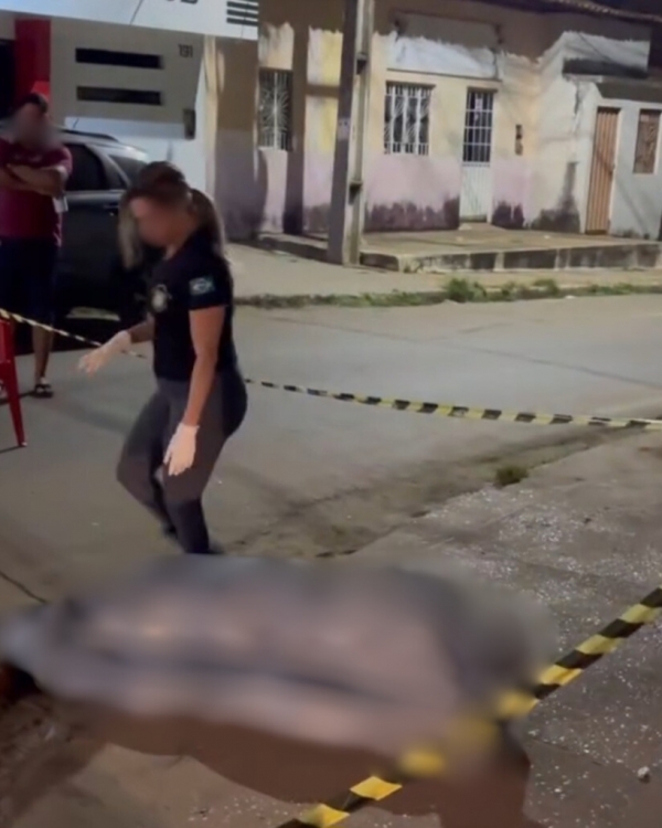 HOMEM É MORTO A TIROS NO BAIRRO VILA LOBÃO EM IMPERATRIZ