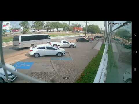 IMPERATRIZ - Vídeo mostra momento em que mãe e filha de 1 ano são atropeladas por carreta na BR-010 