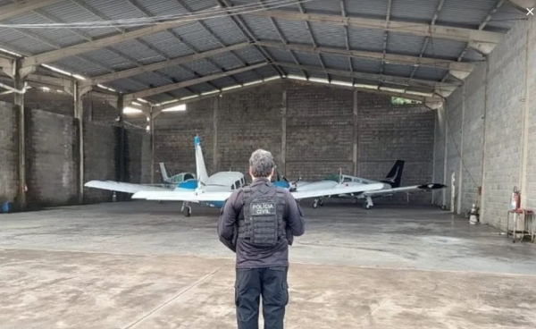 Sete pessoas são presas no MA suspeitas de integrar organização criminosa que roubou aeronave no PI