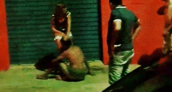 Vídeo – suspeito de roubo é agredido por populares em Santa Luzia-MA