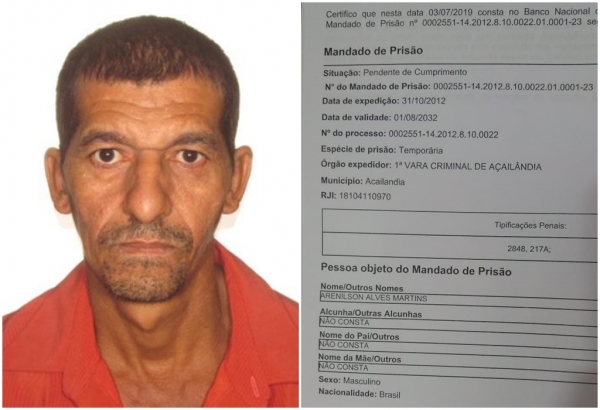 Polícia Civil Cumpre Mandado de Prisão no Bairro Laranjeiras em Açailândia.